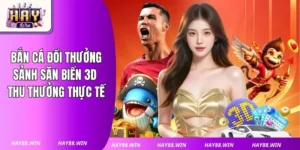 Bắn Cá Đổi Thưởng Haywin: Sảnh Săn Biển 3D Thu Thưởng Thực Tế