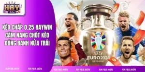 Kèo Chấp 0.25 Haywin: Cẩm Nang Chốt Kèo Đồng Banh Nửa Trái