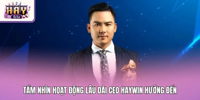 Tầm nhìn hoạt động lâu dài CEO Haywin hướng đến
