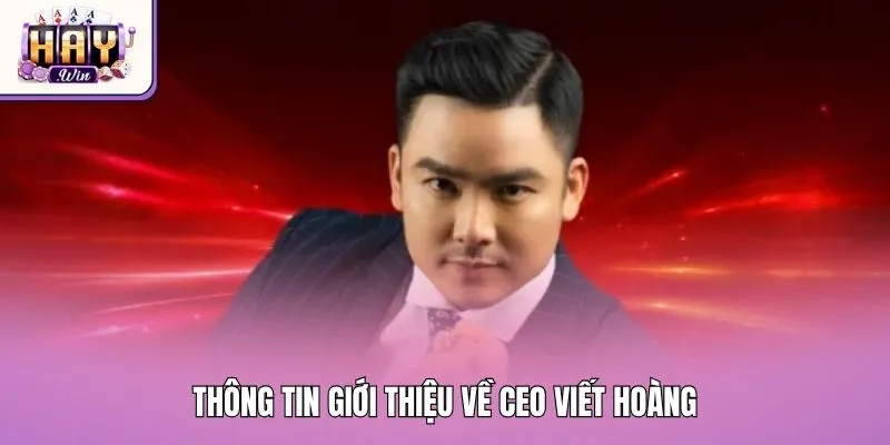 Thông tin giới thiệu về CEO Viết Hoàng