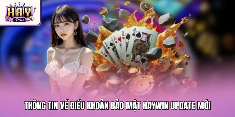 Thông tin về điều khoản bảo mật Haywin update mới